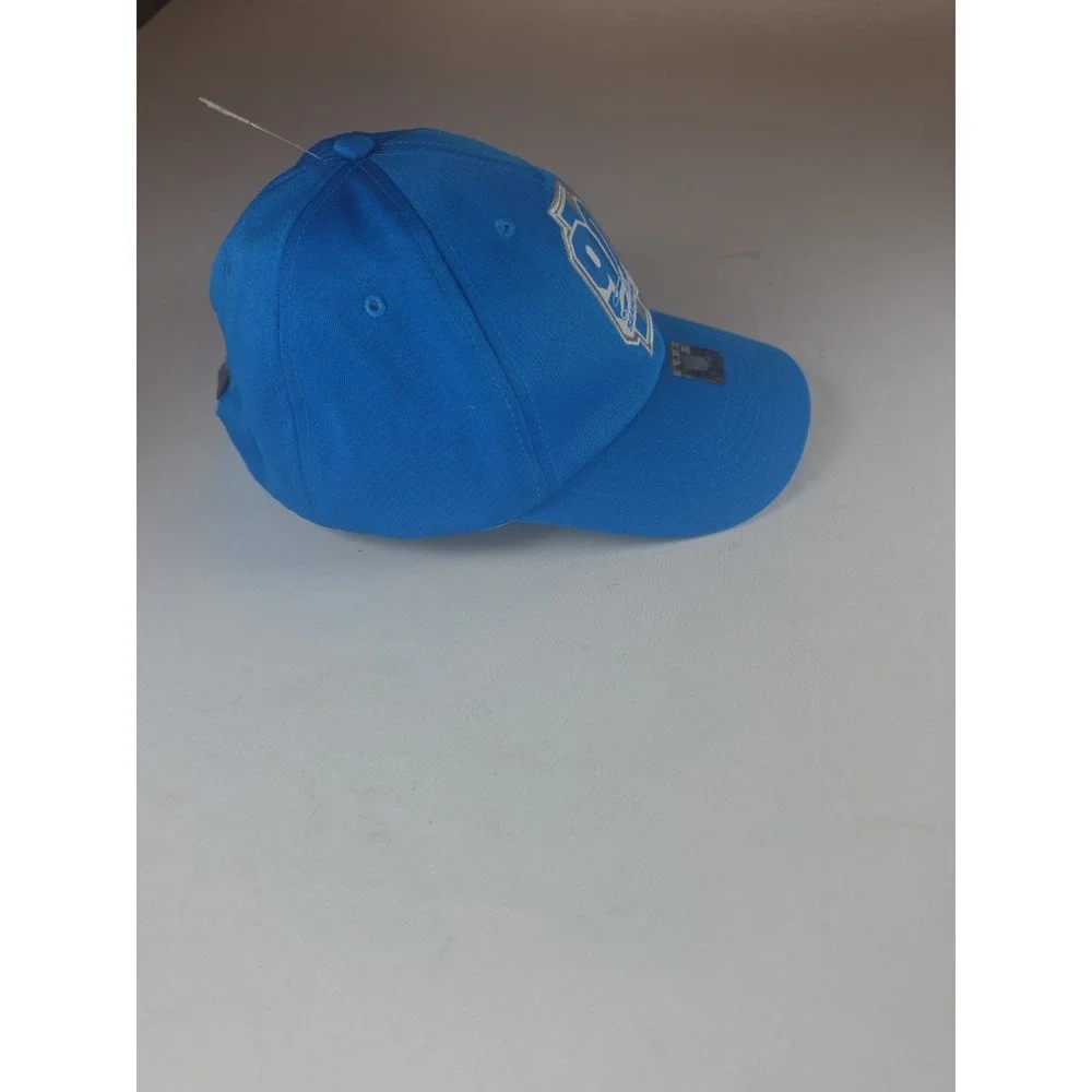 NFL Detroit Lions 90th Season Strapback Cap Hat NEW Miller Lite SGA Blue